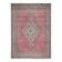 1970s Vintage Persian Handmade Wool Cotton Pink Area Rug 290x393