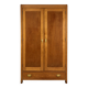 Vintage Wooden Wardrobe, 1930s, Czechoslovakia