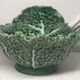 Soup tureen in slip in the shape of cabbage Portugal