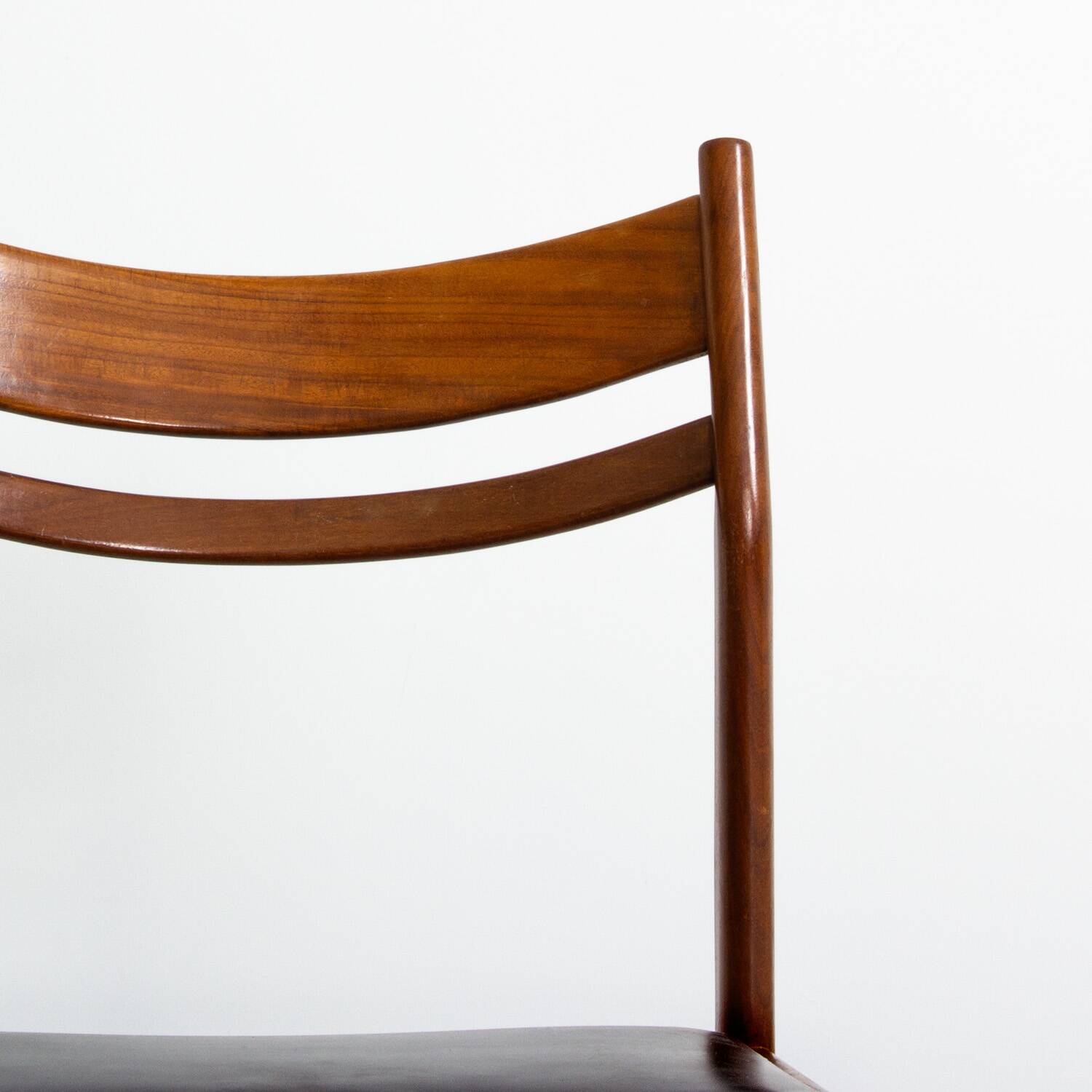 Set of 6 Scandinavian teak chairs, circa 1960