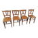 4 chaises bistrot Luterma.