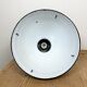 Bauhaus Grey Enamel Industrial Pendant Lamp, 1950s