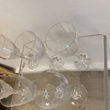 Crystal wine glass