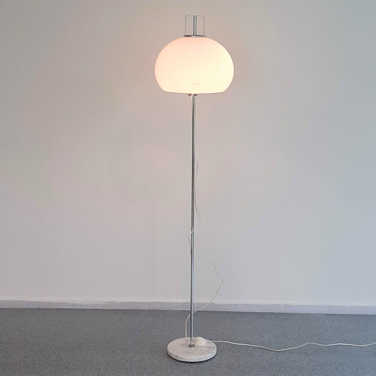 Vintage Meblo "Lucerna" floor lamp by Harvey Guzzini 70s