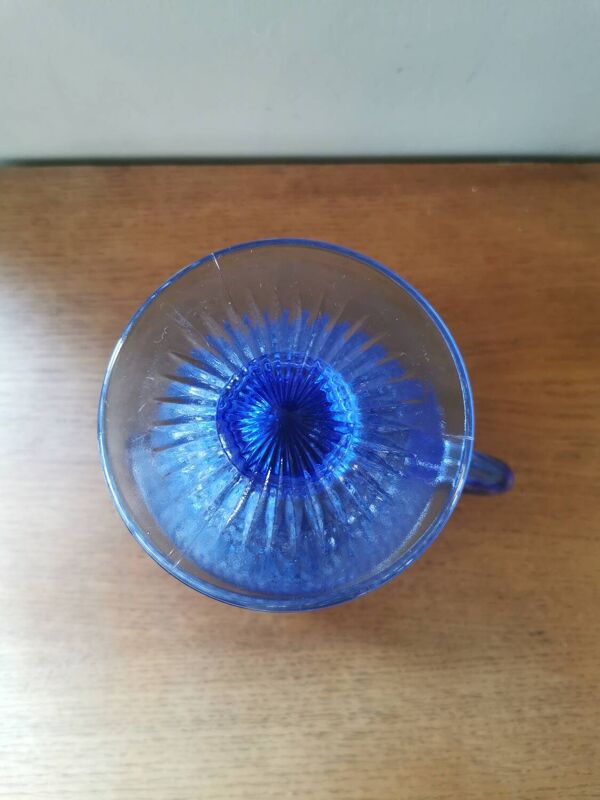 Pichet bleu vintage Vista Alegre