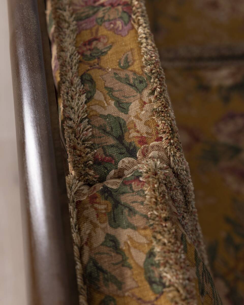 VINTAGE WOODEN SOFA FROM THE 1960S DESIGNED BY L. ERCOLANI FOR ERCOL