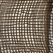Panier de cheminée en métal rustique tissé antique, Pays-Bas vers 1900