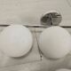 Appliques murales Ball vintage, 1970, set de 3