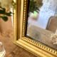 Louis Philippe mirror, mercury-glazed