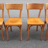 Set of 4 Baumann bistro chairs