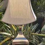 Lampe acier inoxydable années 70 design