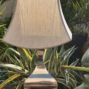 70s stainless steel lamp design