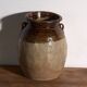 Ancient Chinese glazed stoneware vase – China, circa 1900