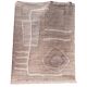 Woven jute and wool rug 240x170cm