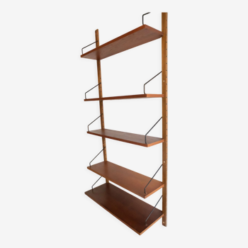 Vintage wall shelf 'Royal System' by Poul Cadovius, 1960