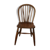 Rustic chair in natural wood