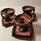 Vallauris Coffee/Tea Service 13 Pieces including Mugs. Signed Vintage