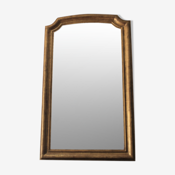 Large mirror Louis Philippe "gendarme hat" 84x138cm