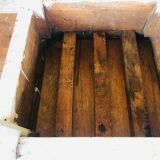 Vintage oak farmhouse stool Circa 50