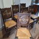 6 Arts and Crafts chairs
