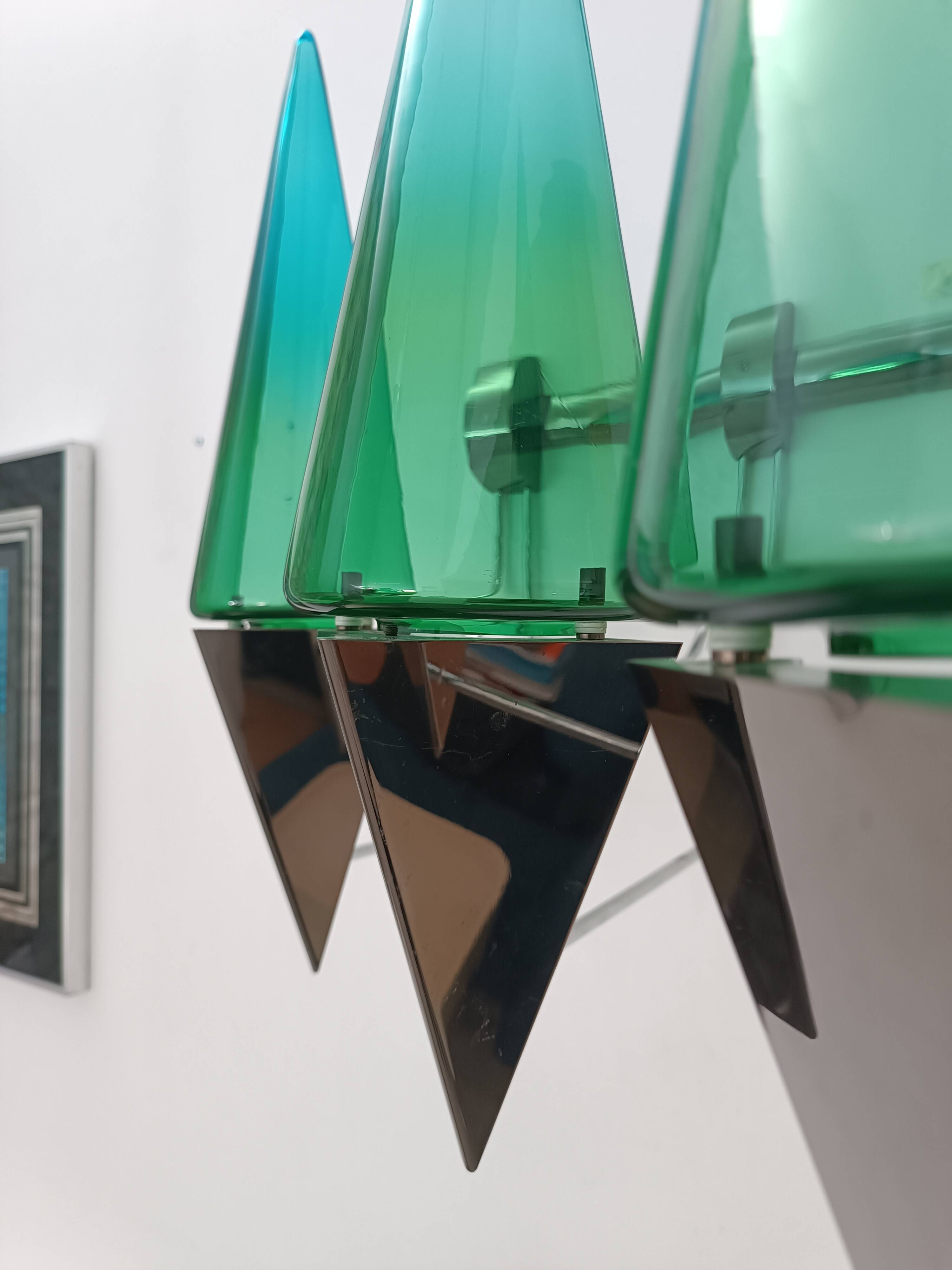 Important wall light by Guido De Majo 1970s