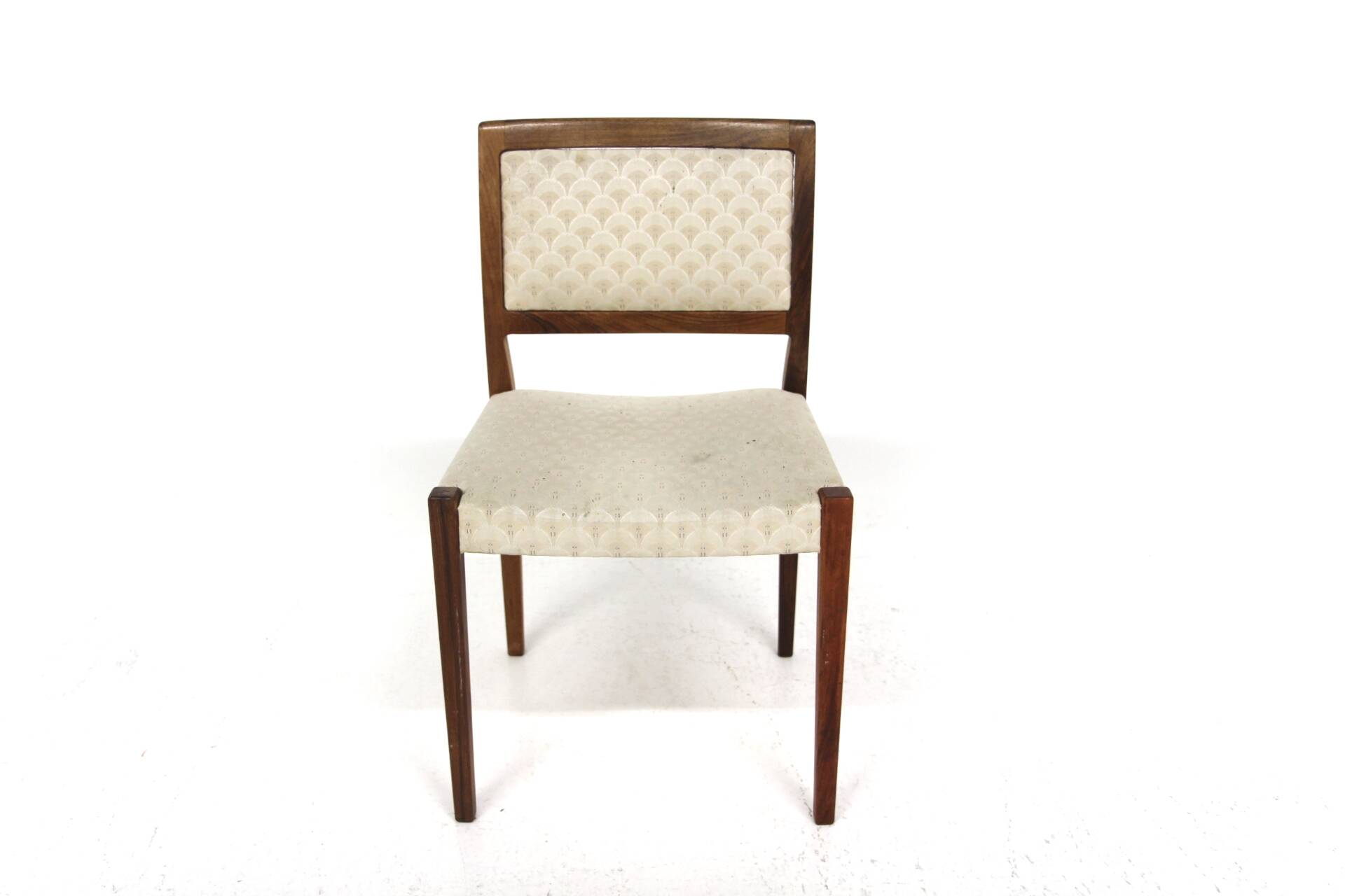 Set of 6 "Garmi" walnut chairs, Troeds, Bjärnum, Sweden, 1960