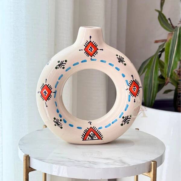 Artisanal vase Tafoukt Amazigh Ameqrane