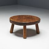 Brutalist Folk Art Coffee Table, France, 19th Century