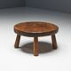 Brutalist Folk Art Coffee Table, France, 19th Century