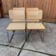 Set of 4 Cesca chairs, Italy 1970s