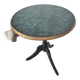 Table d'appoint faux malachite