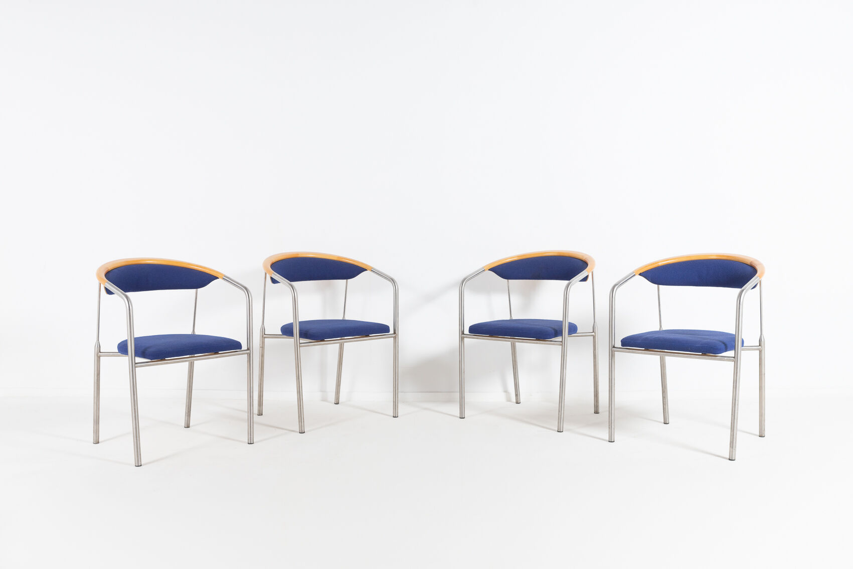 Set of 4 Henrik Tengler chairs 'Chairman' by Hansen & Sorensen Denmark
