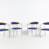 Set of 4 Henrik Tengler chairs 'Chairman' by Hansen & Sorensen Denmark