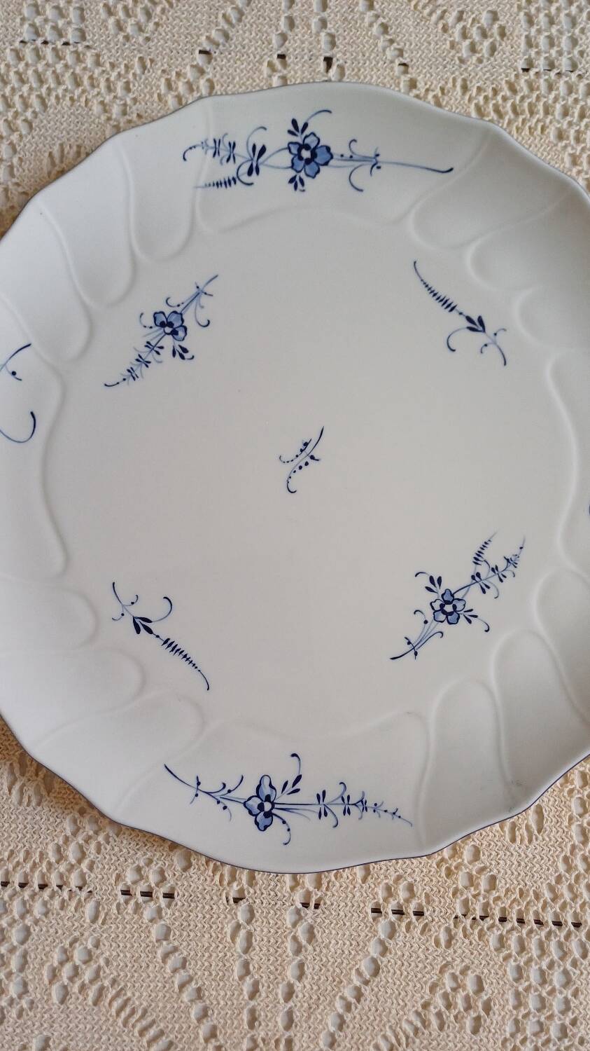 Old Luxembourg serving dish by Villeroy and Boch