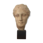 Tête en plâtre