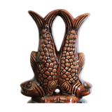Double fish vase