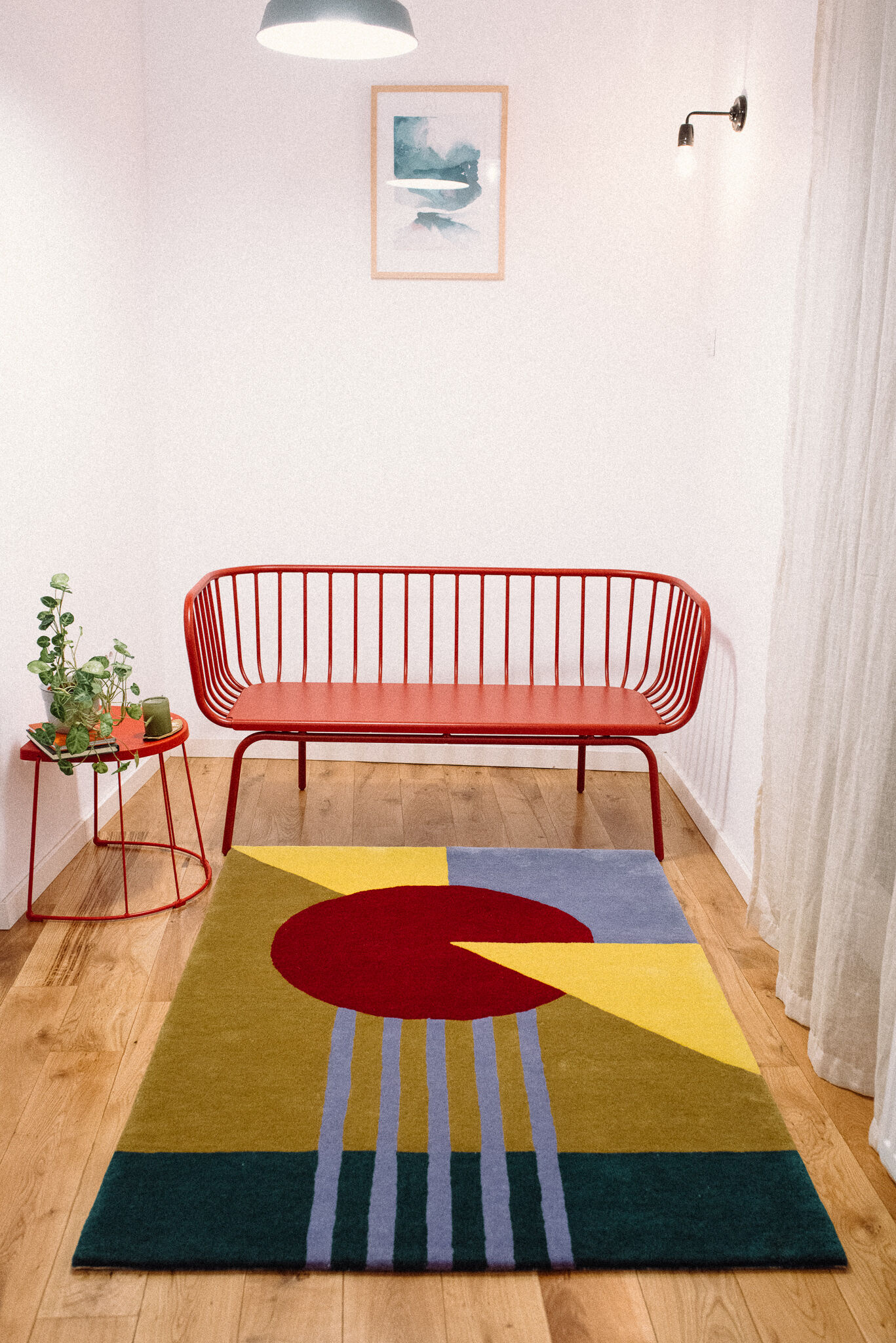 Tufted wool rug Urban Twist