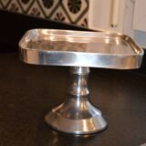 Antique metal fruit bowl/footed dish