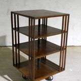 rotating oak library, early 20th century