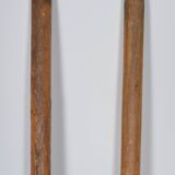 Paire de rames en bois
