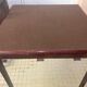 Table de jeu en bois avec pieds pliables