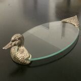 1 Foie gras serving dish and its shovel