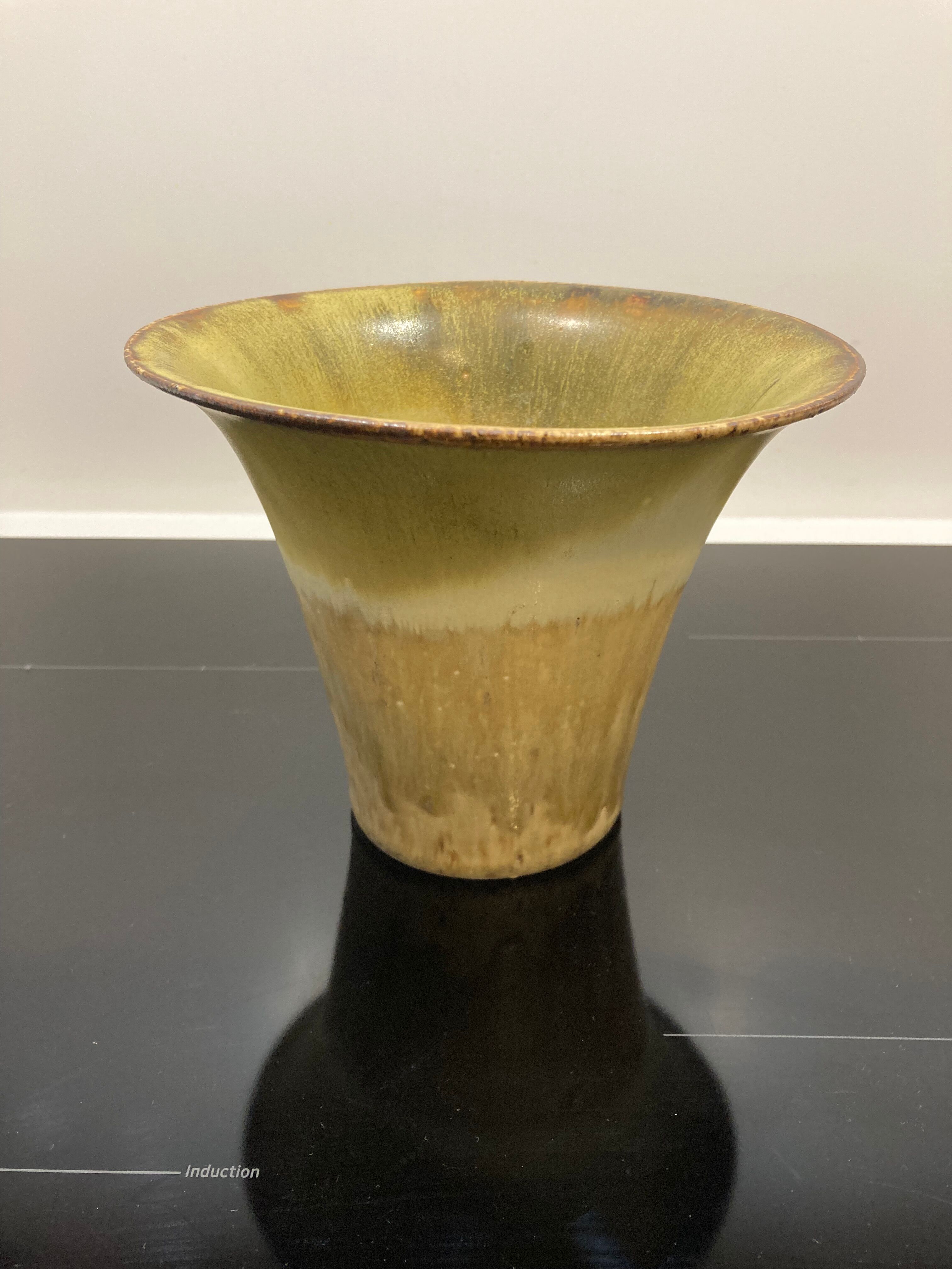 Vase signed Liisa Hallamaa