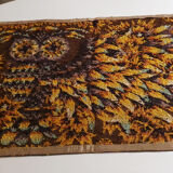 Tapestry "La nuit", by Alain Cornic, vintage, 60s