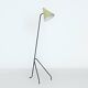 Grasshopper floor lamp by willem van doorn | 1960s, mid-century, yellow