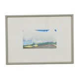 Watercolor The Calm Sea Lieven Florizoone Signed and Dated 1982