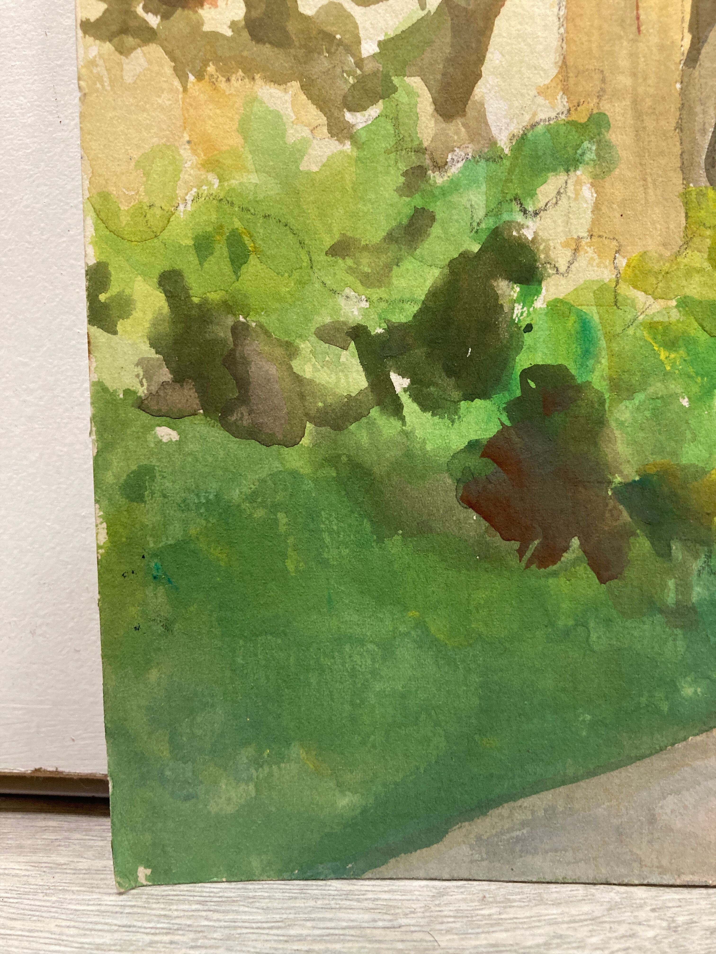 Vintage watercolor
