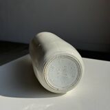 White English liqueur bottle with brown cap H27.5