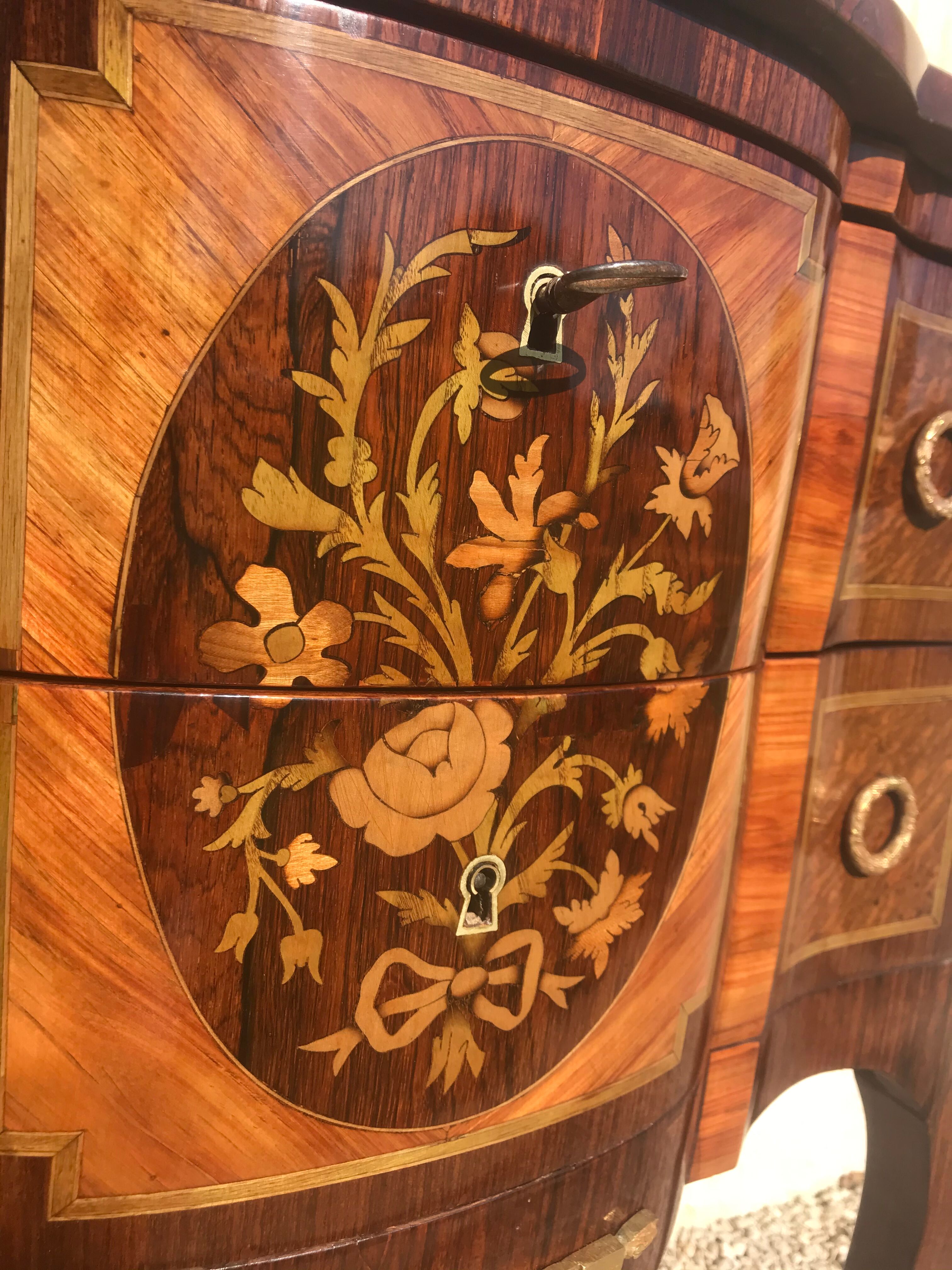 Restored 18th Transition dresser