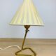 50s brass casserole lamp